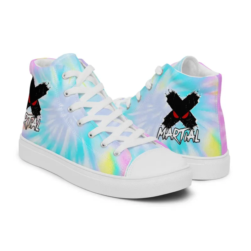 Pastel Tie Dye Shoes made by XMartial