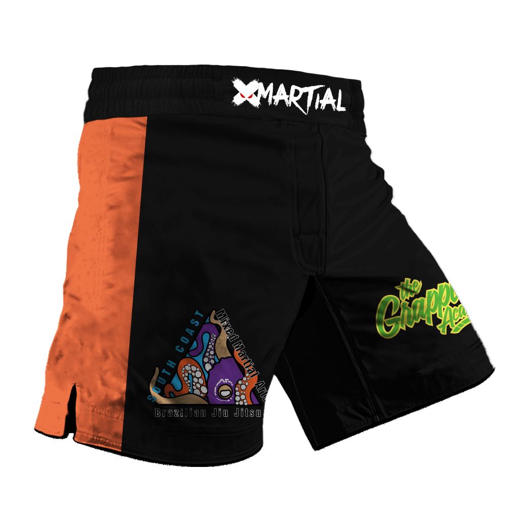 The Grappling Academy 2.0 Hybrid BJJ/MMA Shorts sold by XMartial product image thumbnail 2