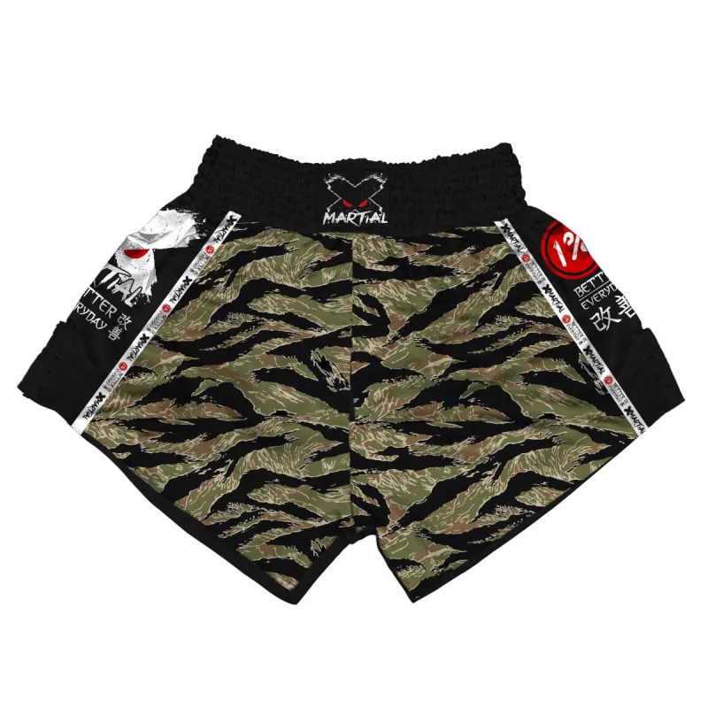 Tiger Camo Muay Thai Shorts sold by XMartial
