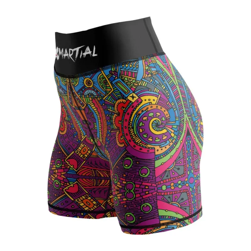 Aztec Women's BJJ/MMA Compression Shorts sold by XMartial