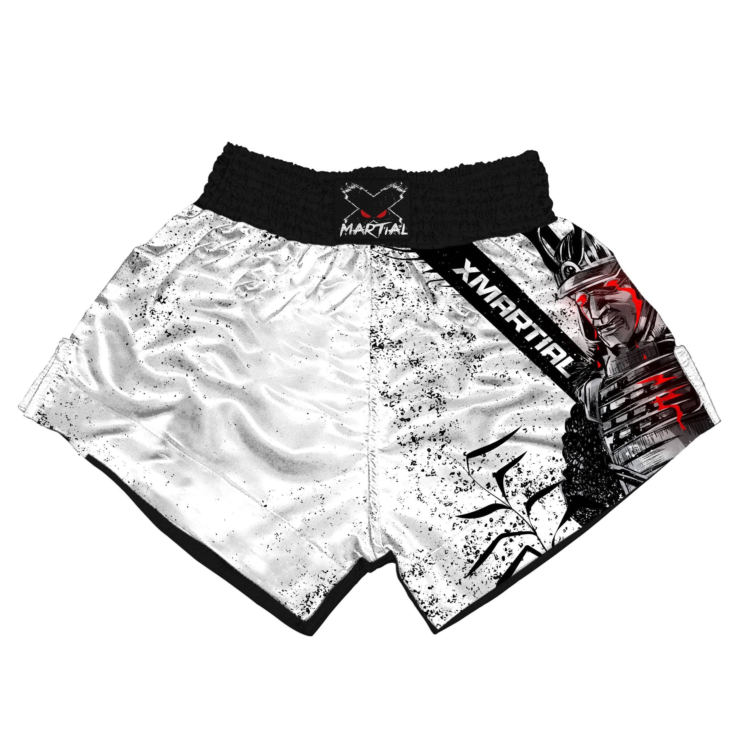 Samurai Warrior Muay Thai Shorts sold by XMartial