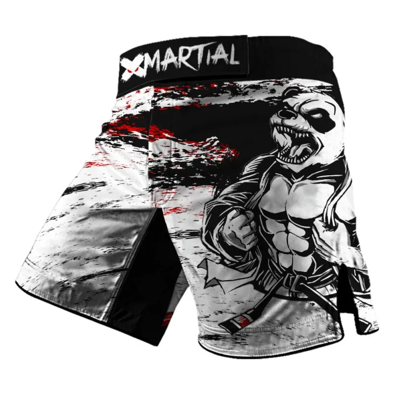 Shredded Panda 2.0 Hybrid BJJ/MMA Shorts sold by XMartial