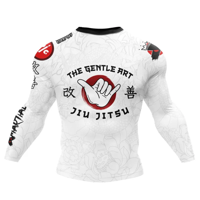 The Gentle Art BJJ Rash Guard sold by XMartial