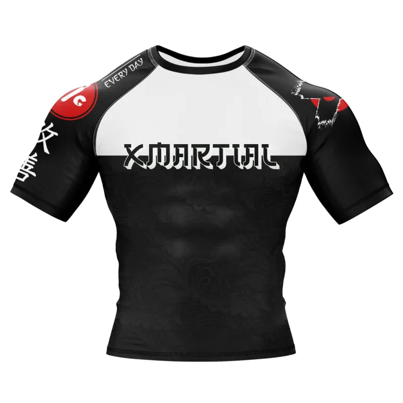 Sweep and Destroy BJJ Rash Guard sold by XMartial