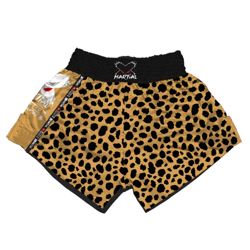 Cheetah Muay Thai Shorts sold by XMartial