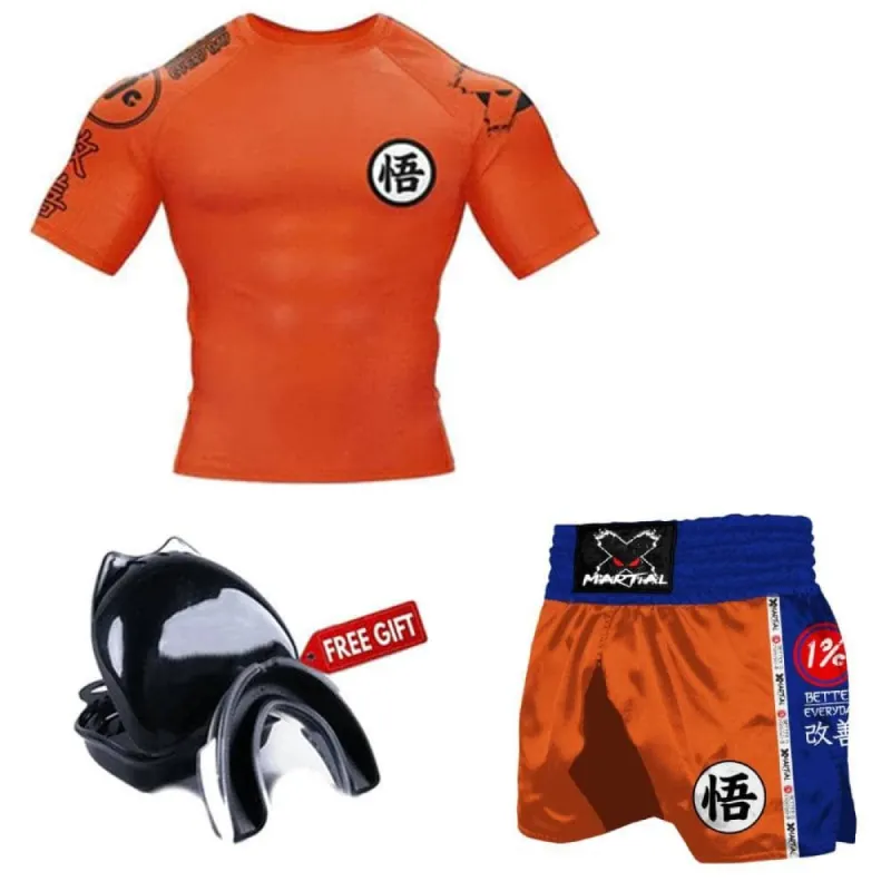 Kanji Orange Muay Thai Gear sold by XMartial