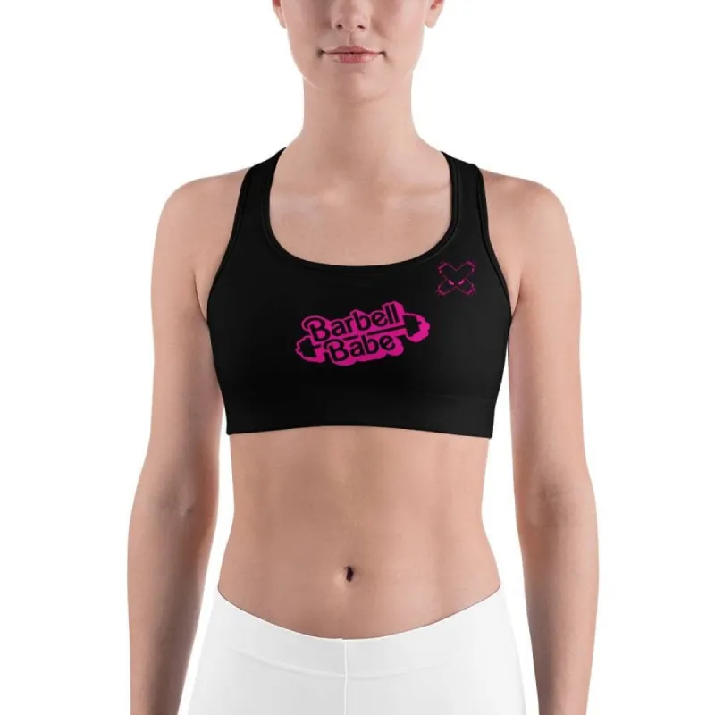 Barbell Babe Sports Bra made by XMartial