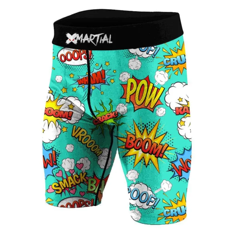 Comic Power BJJ/MMA Compression Shorts sold by XMartial