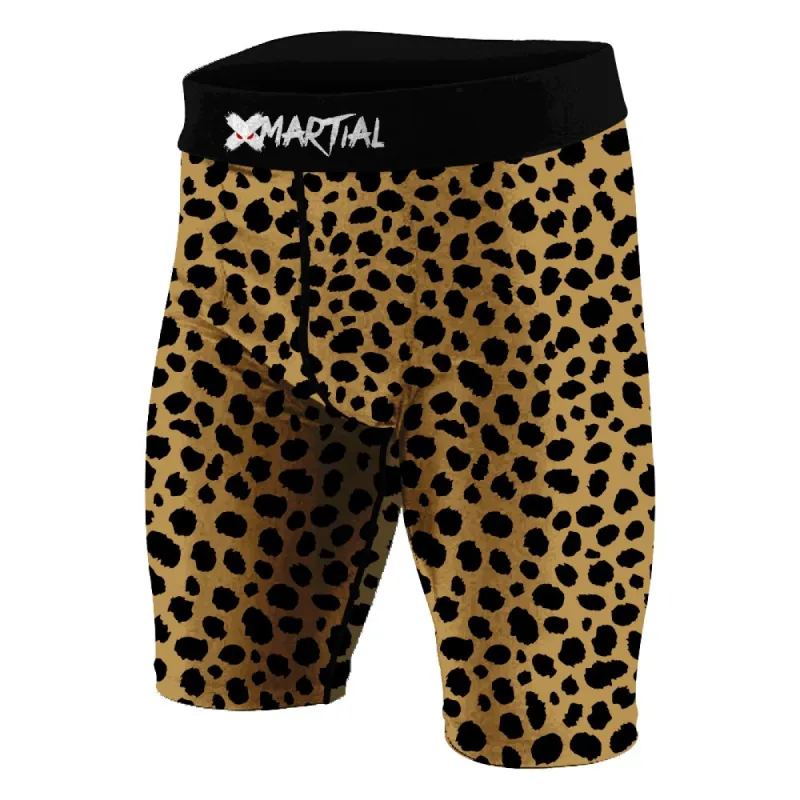 Cheetah BJJ/MMA Compression Shorts sold by XMartial