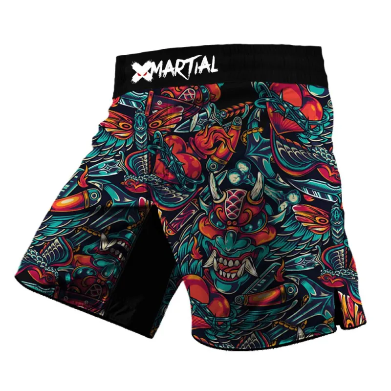 Heart of Thorns 2.0 Hybrid BJJ/MMA Shorts sold by XMartial