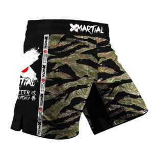 Tiger Camo 2.0 Hybrid BJJ/MMA Shorts sold by XMartial