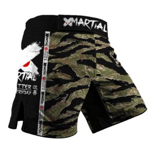 Tiger Camo 2.0 Hybrid BJJ/MMA Shorts sold by XMartial
