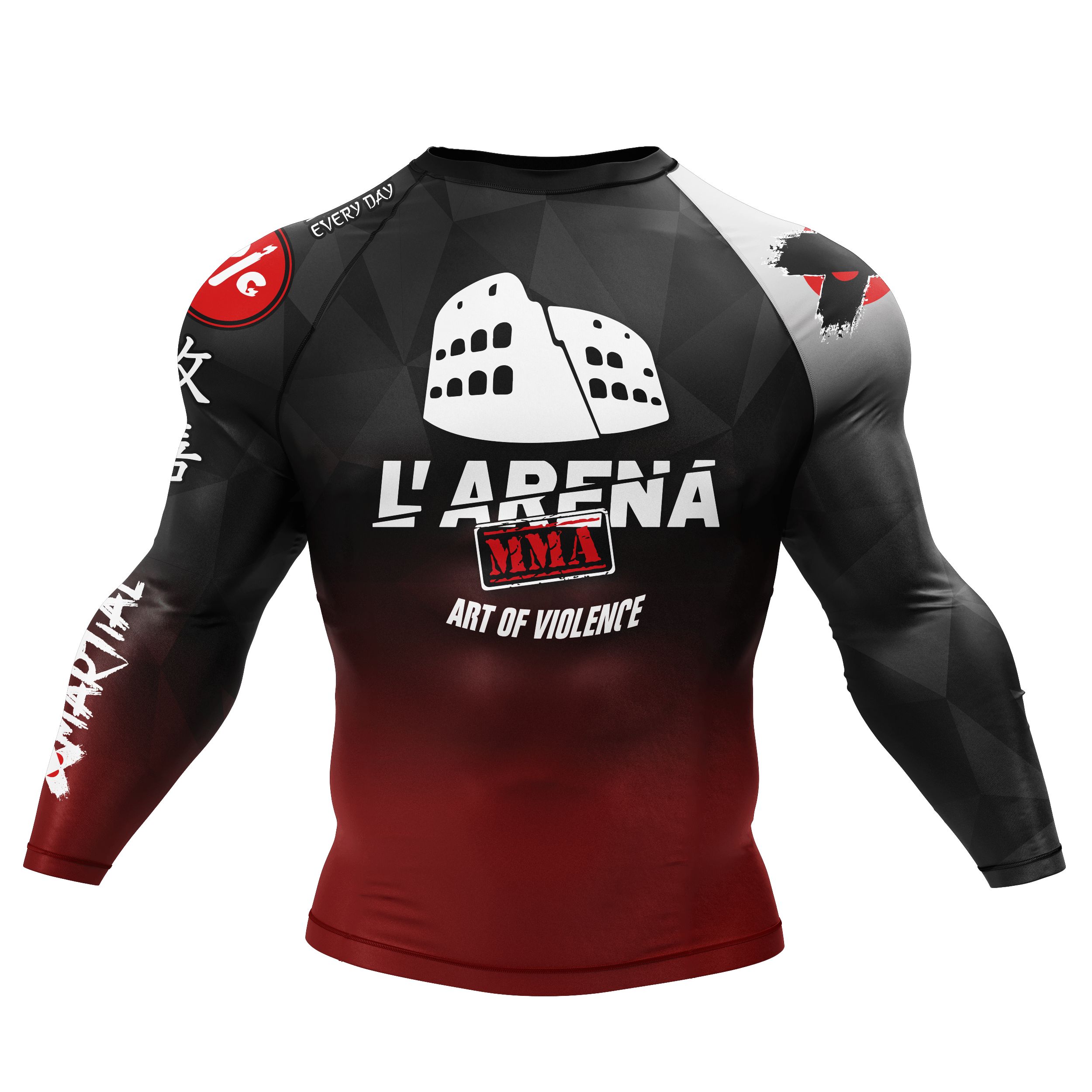L' Arena BJJ Rash Guard sold by XMartial