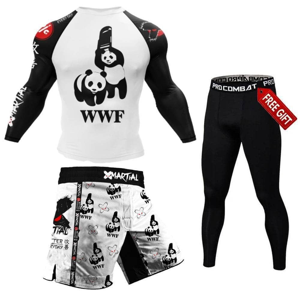 Panda Chair Shot Fightwear Bundle sold by XMartial
