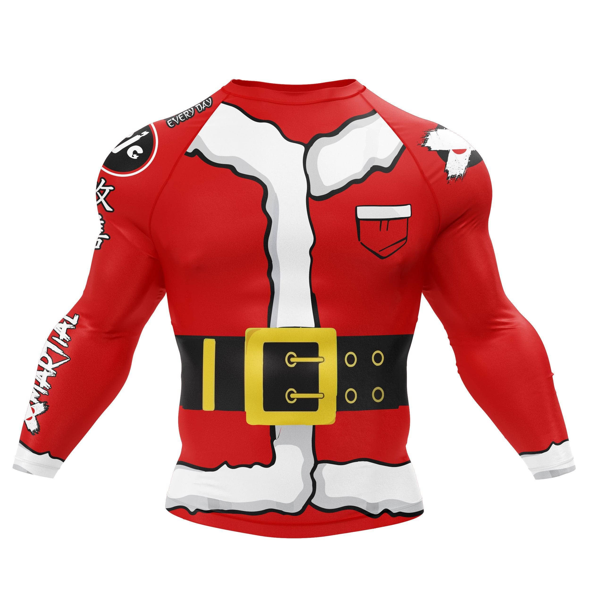 Santa Claus Rash Guard sold by XMartial product image thumbnail 3