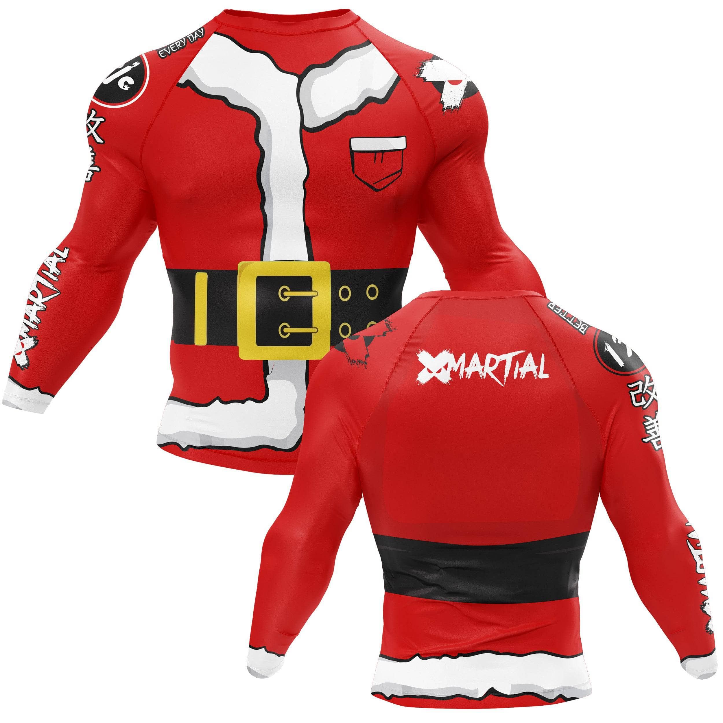 Santa Claus Rash Guard sold by XMartial product image thumbnail 5