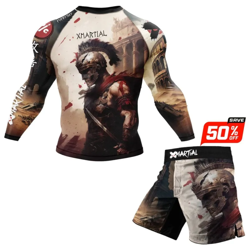 Gladiator Rash Guard sold by XMartial