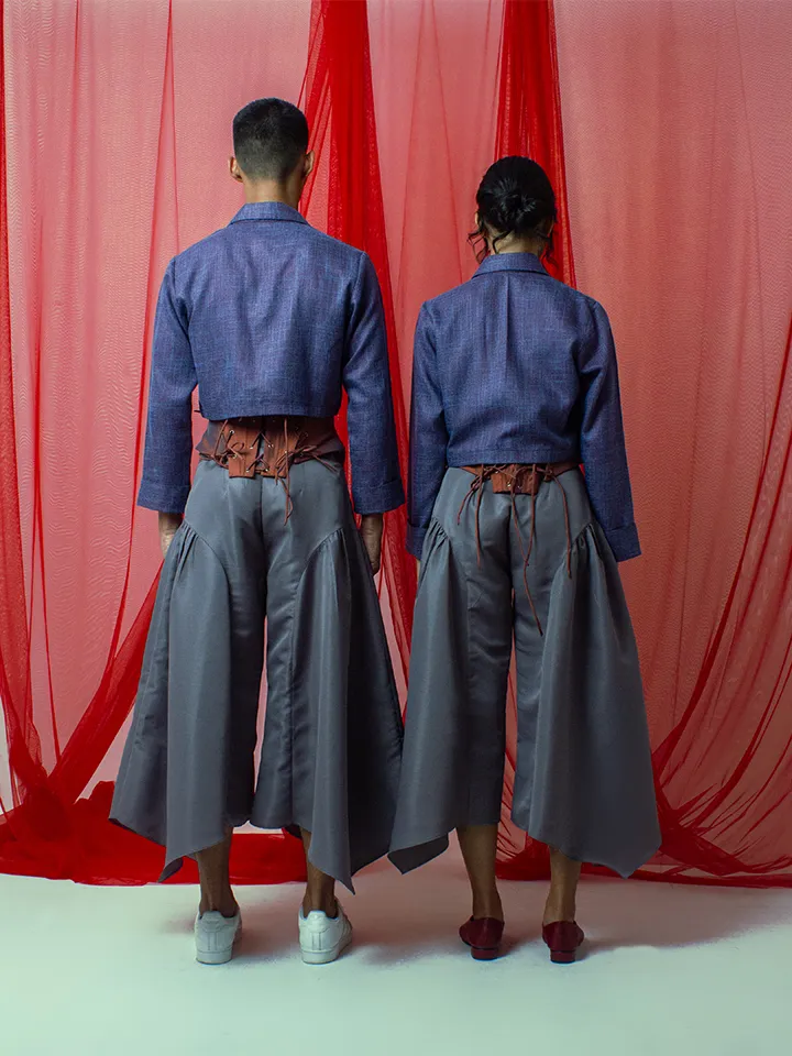 FW24 Selaphiel Cropped Jacket 516 sold by One Off Ones product image thumbnail 4