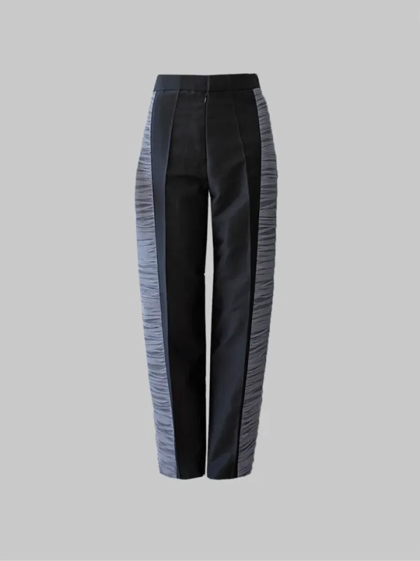 SS22 Ruched Tulle Trousers 208 made by One Off Ones