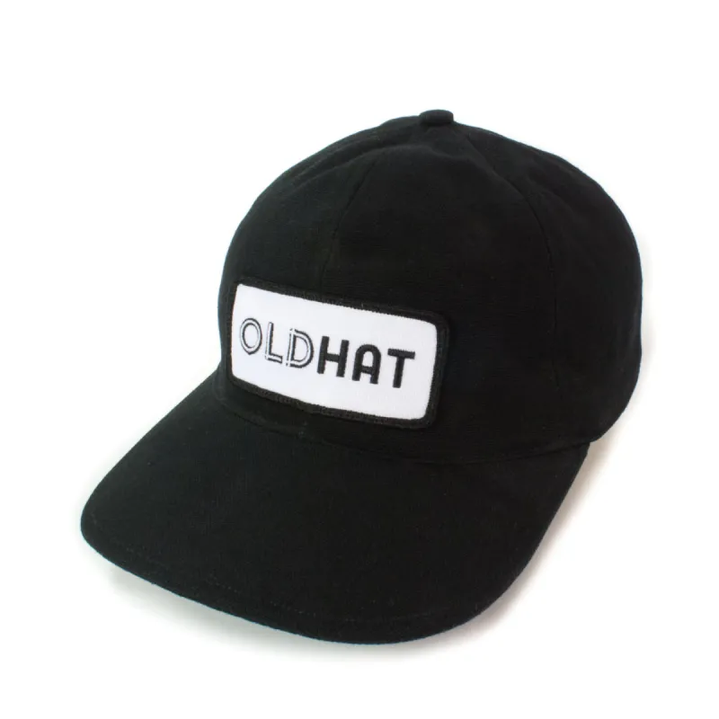 Black Baseball Cap w/ OLDHAT Patch sold by OldHat Winnipeg
