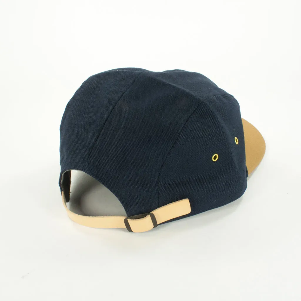 Navy w/ Caramel 5-Panel sold by OldHat Winnipeg product image thumbnail 3
