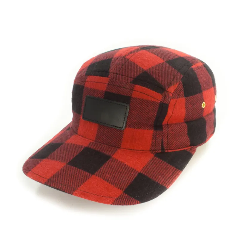 Buffalo Plaid 5-Panel sold by OldHat Winnipeg