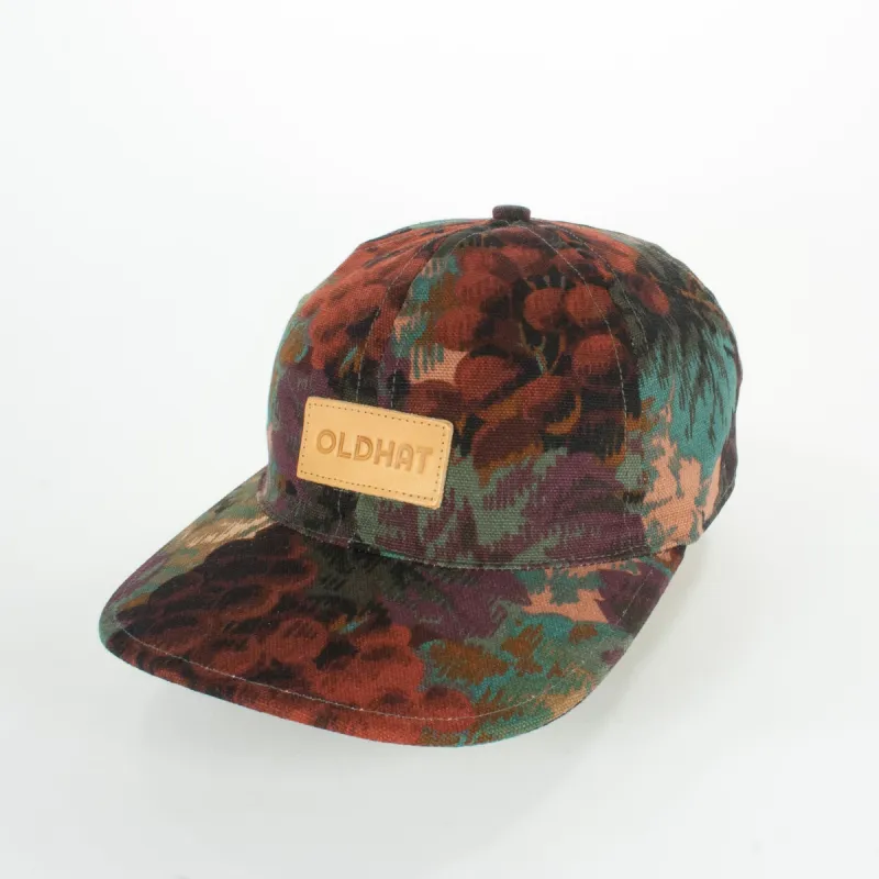 Dark Floral Baseball Cap sold by OldHat Winnipeg
