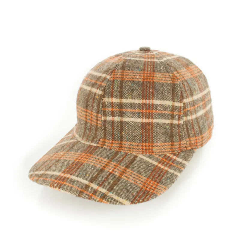 Brown/Orange Plaid sold by OldHat Winnipeg