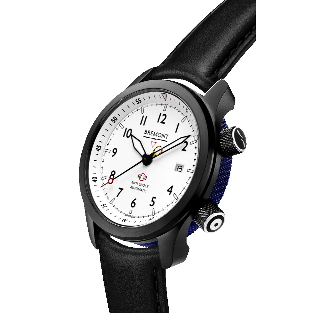 MBII Custom DLC, White Dial with Blue Barrel & Closed Case Back sold by Bremont product image thumbnail 5