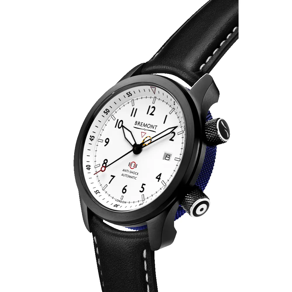 MBII Custom DLC, White Dial with Blue Barrel & Closed Case Back sold by Bremont product image thumbnail 2