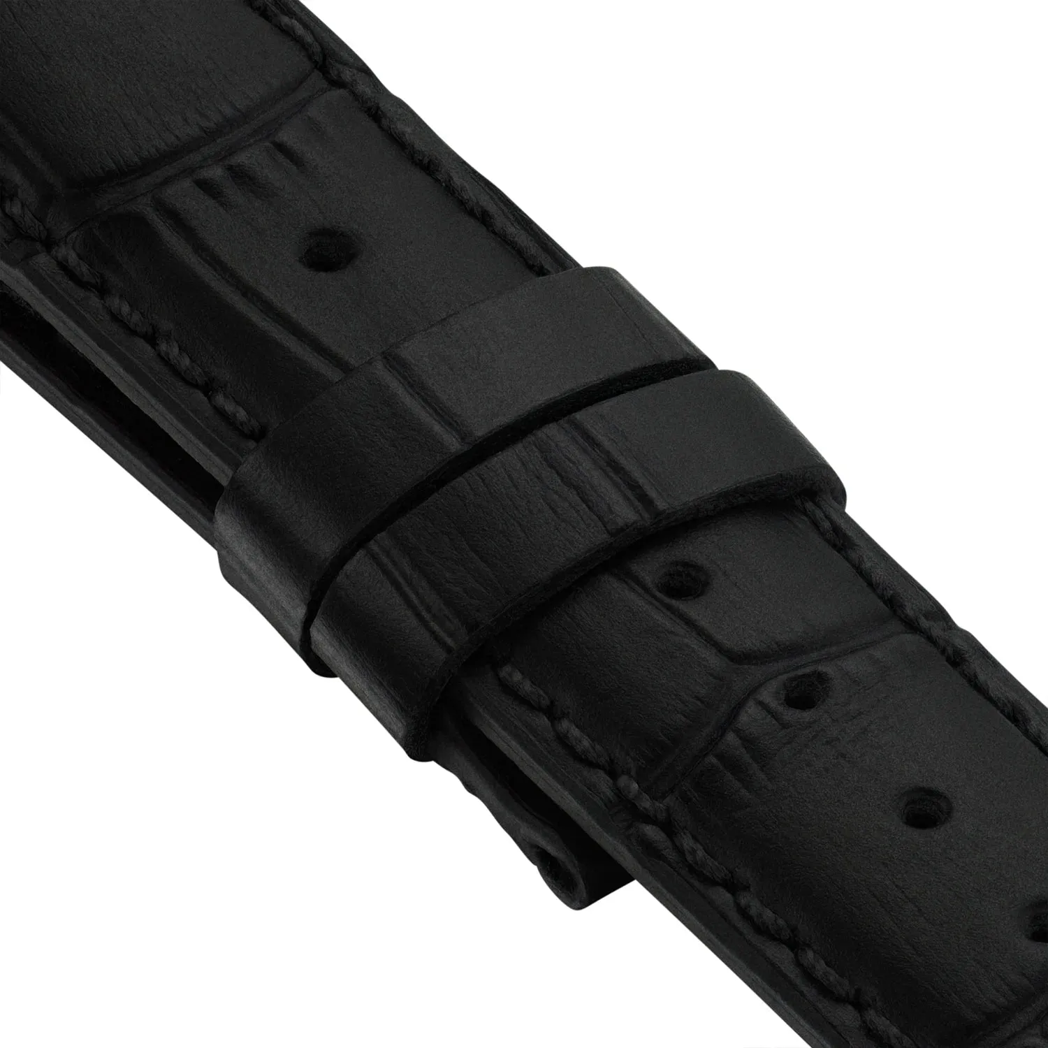 Leather Strap with Alligator Embossing - Black sold by Bremont product image thumbnail 2