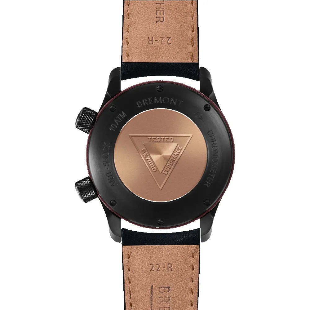 MBII Custom DLC, Black Dial with Anthracite Barrel & Closed Case Back sold by Bremont product image thumbnail 3