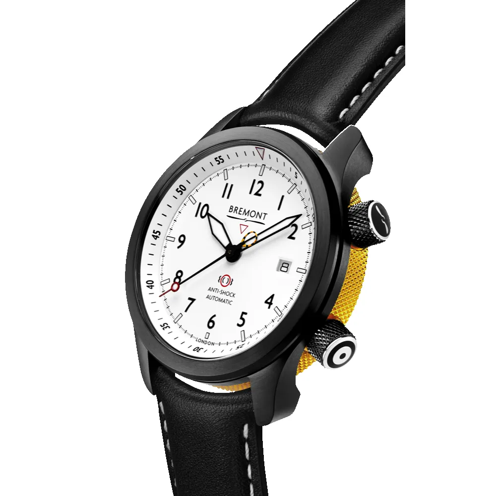 MBII Custom DLC, White Dial with Yellow Barrel & Open Case Back sold by Bremont product image thumbnail 2