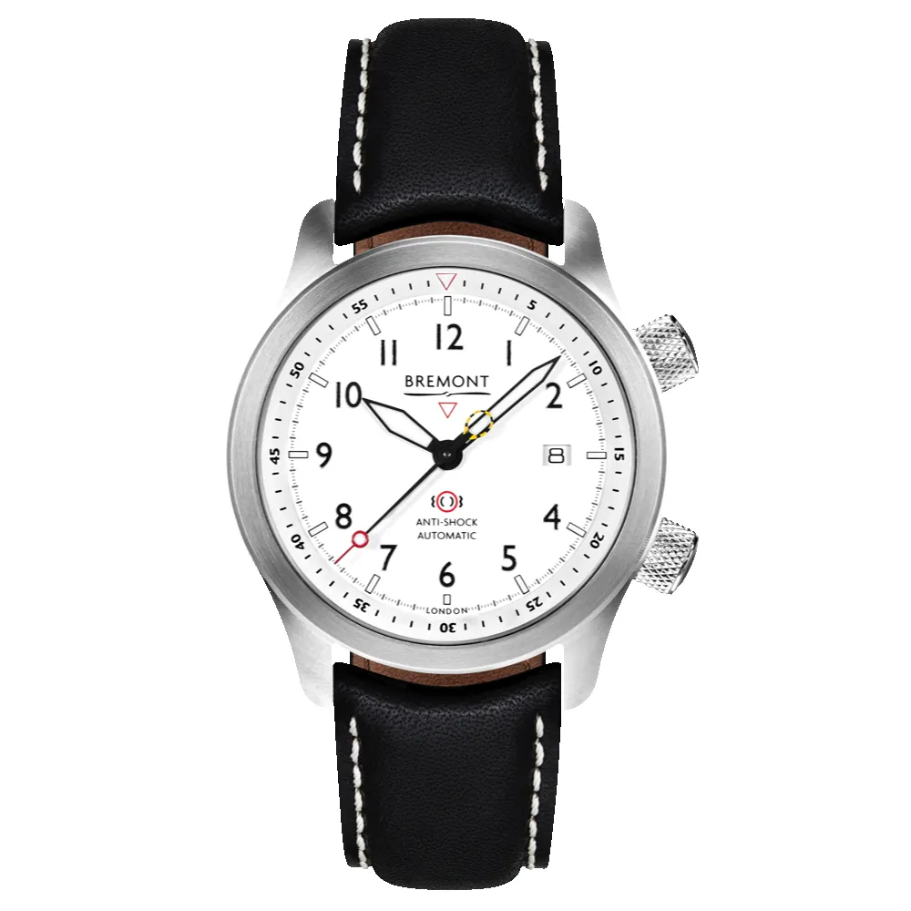 MBII Custom Stainless Steel, White Dial with Green Barrel & Closed Case Back sold by Bremont