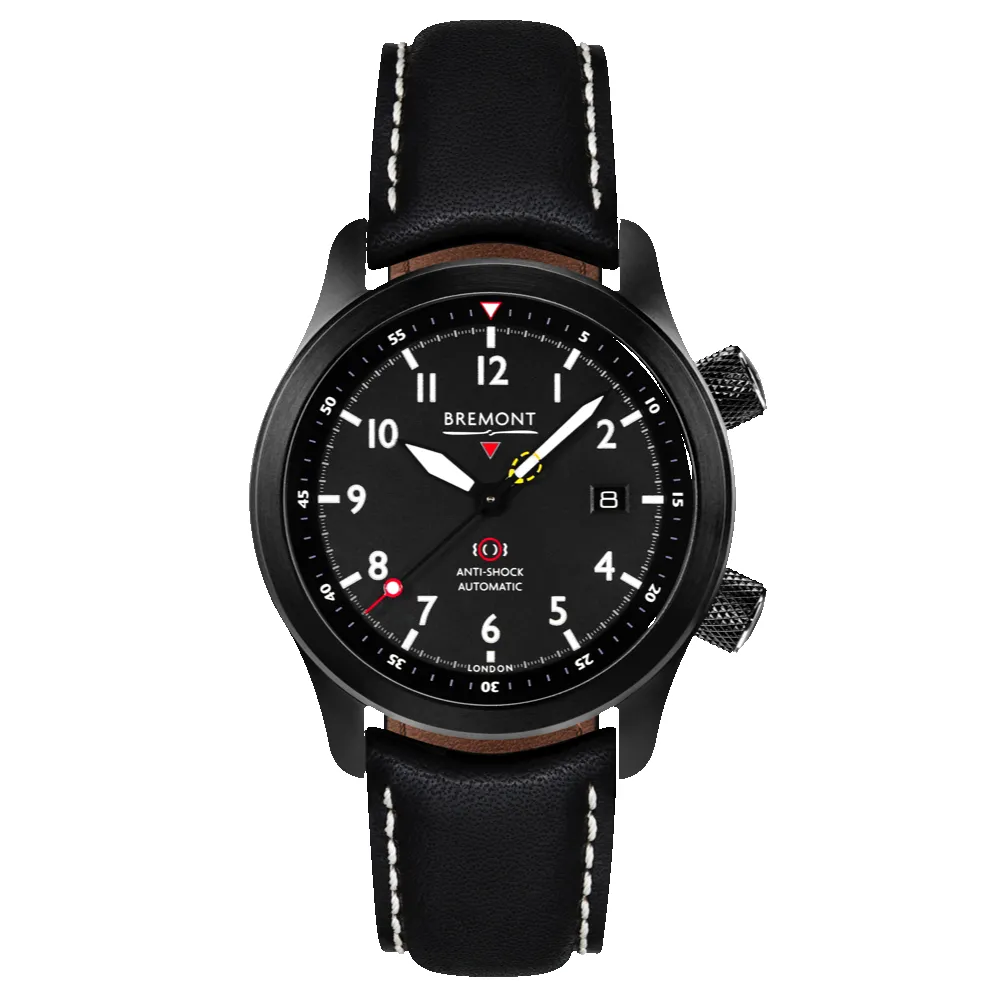 MBII Custom DLC, Black Dial with Yellow Barrel & Open Case Back sold by Bremont
