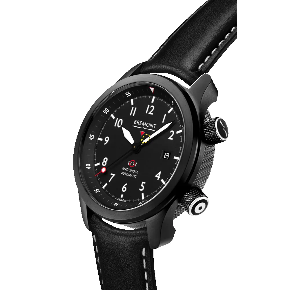 MBII Custom DLC, Black Dial with Titanium Barrel & Open Case Back sold by Bremont product image thumbnail 2