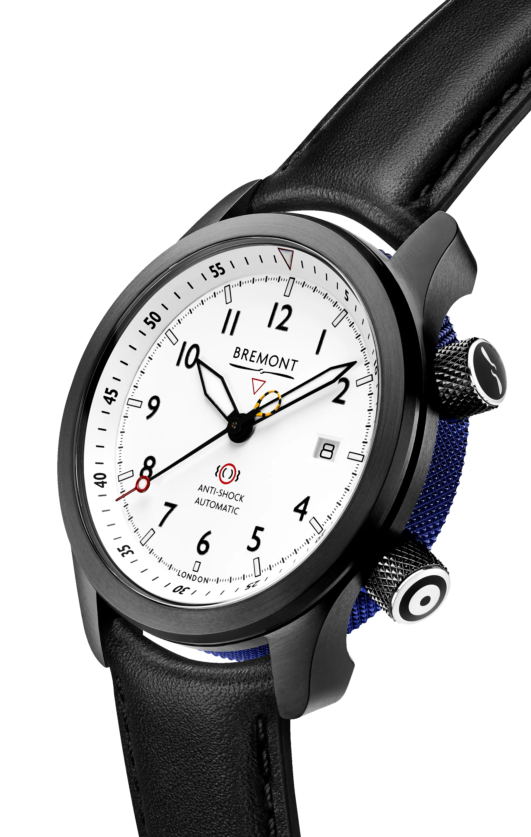 MBII Custom DLC, White Dial with Dark Blue Barrel & Open Case Back sold by Bremont product image thumbnail 4