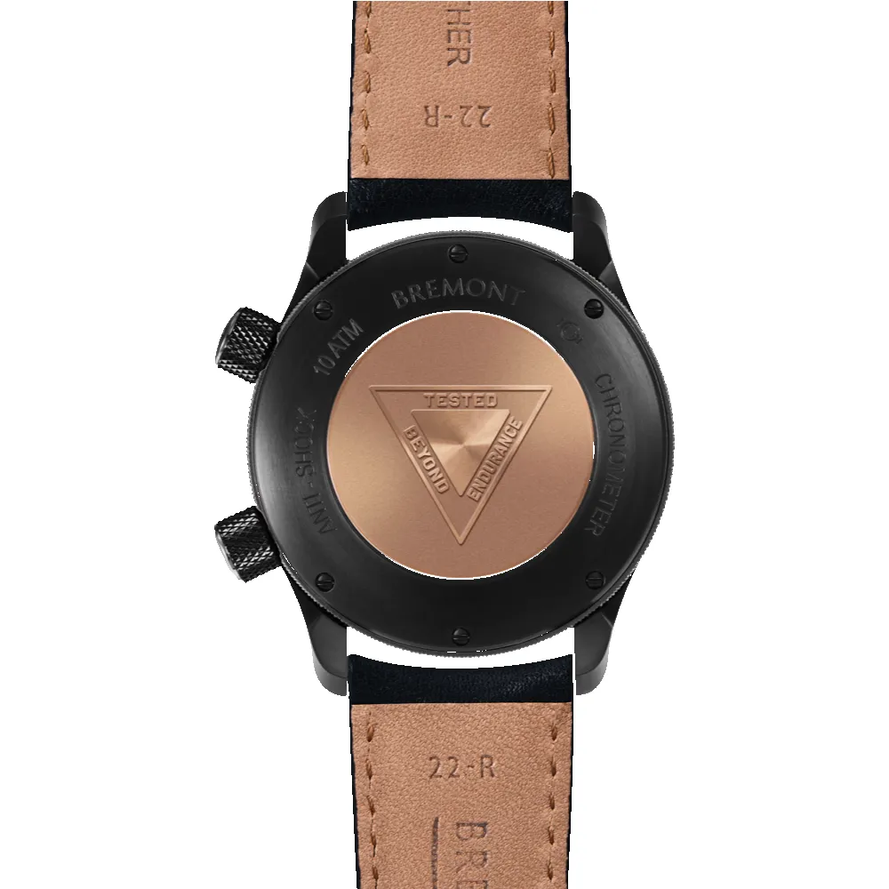 MBII Custom DLC, Black Dial with Titanium Barrel & Closed Case Back sold by Bremont product image thumbnail 3