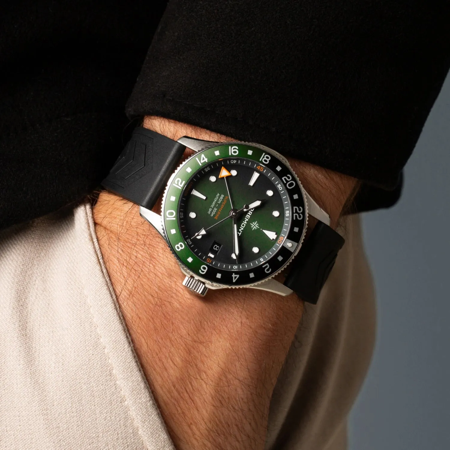 Supermarine 300M GMT, 'Tundra' Green sold by Bremont product image thumbnail 3