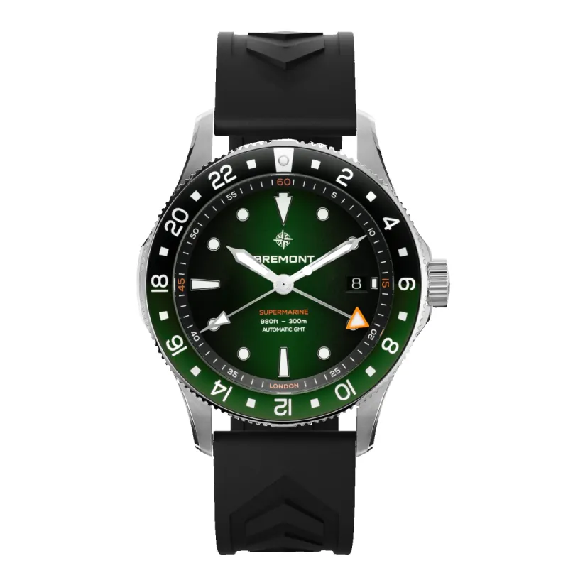 Supermarine 300M GMT, 'Tundra' Green sold by Bremont