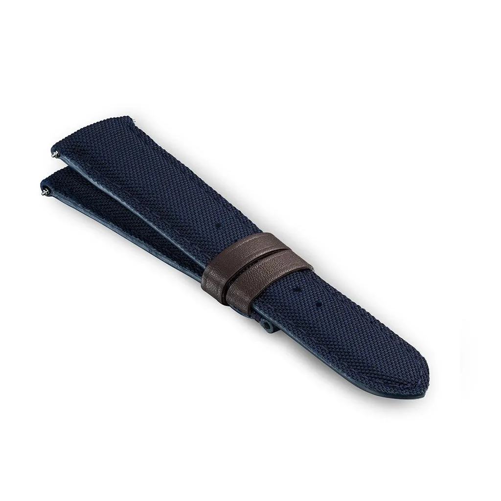Sailcloth Strap - Navy sold by Bremont