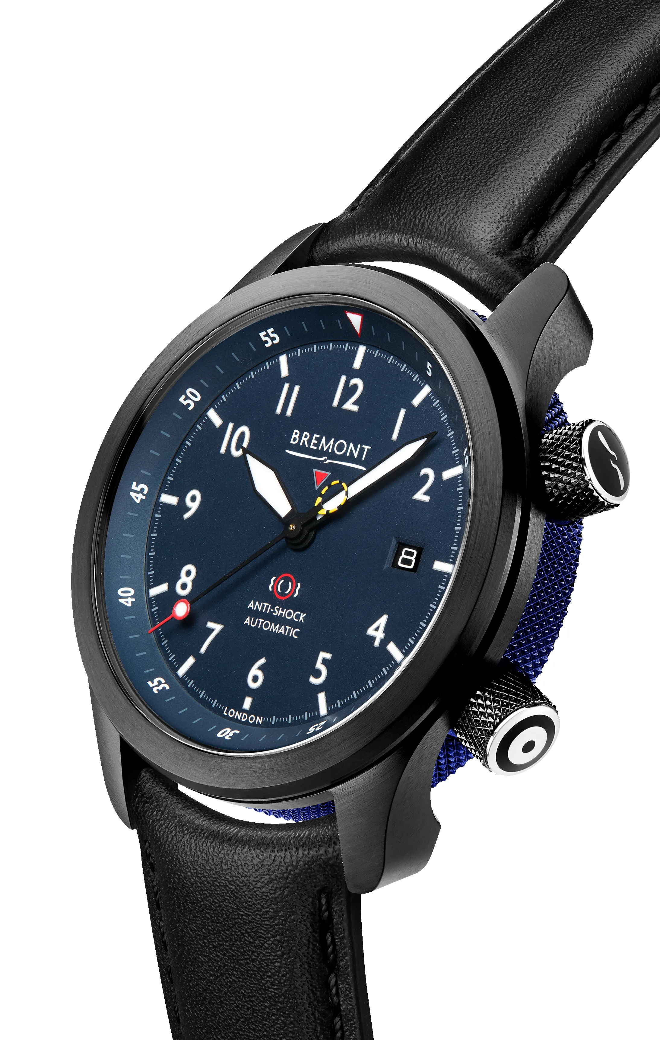 MBII Custom DLC, Blue Dial with Dark Blue Barrel & Open Case Back sold by Bremont product image thumbnail 5