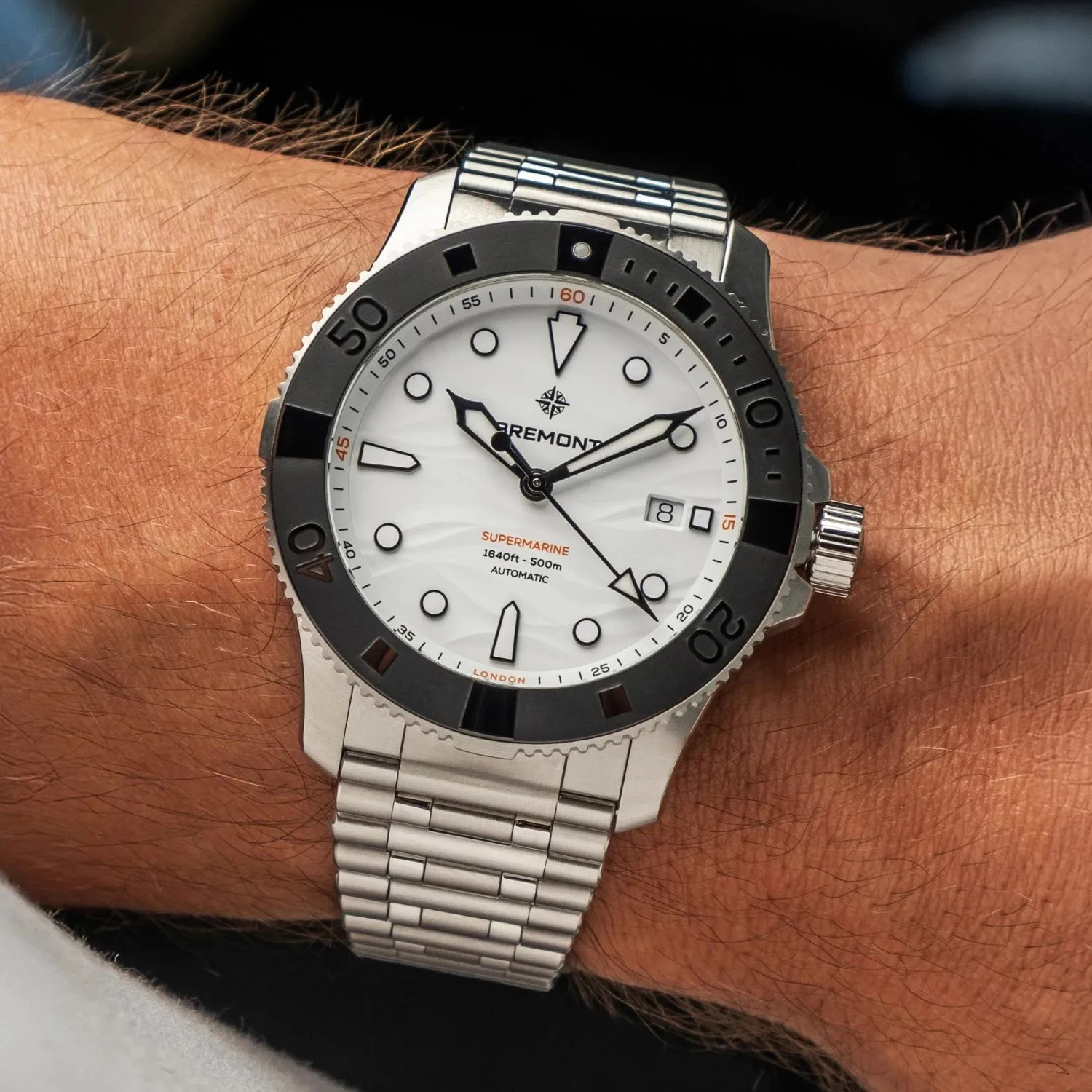 Supermarine 500m, Polar White sold by Bremont product image thumbnail 5