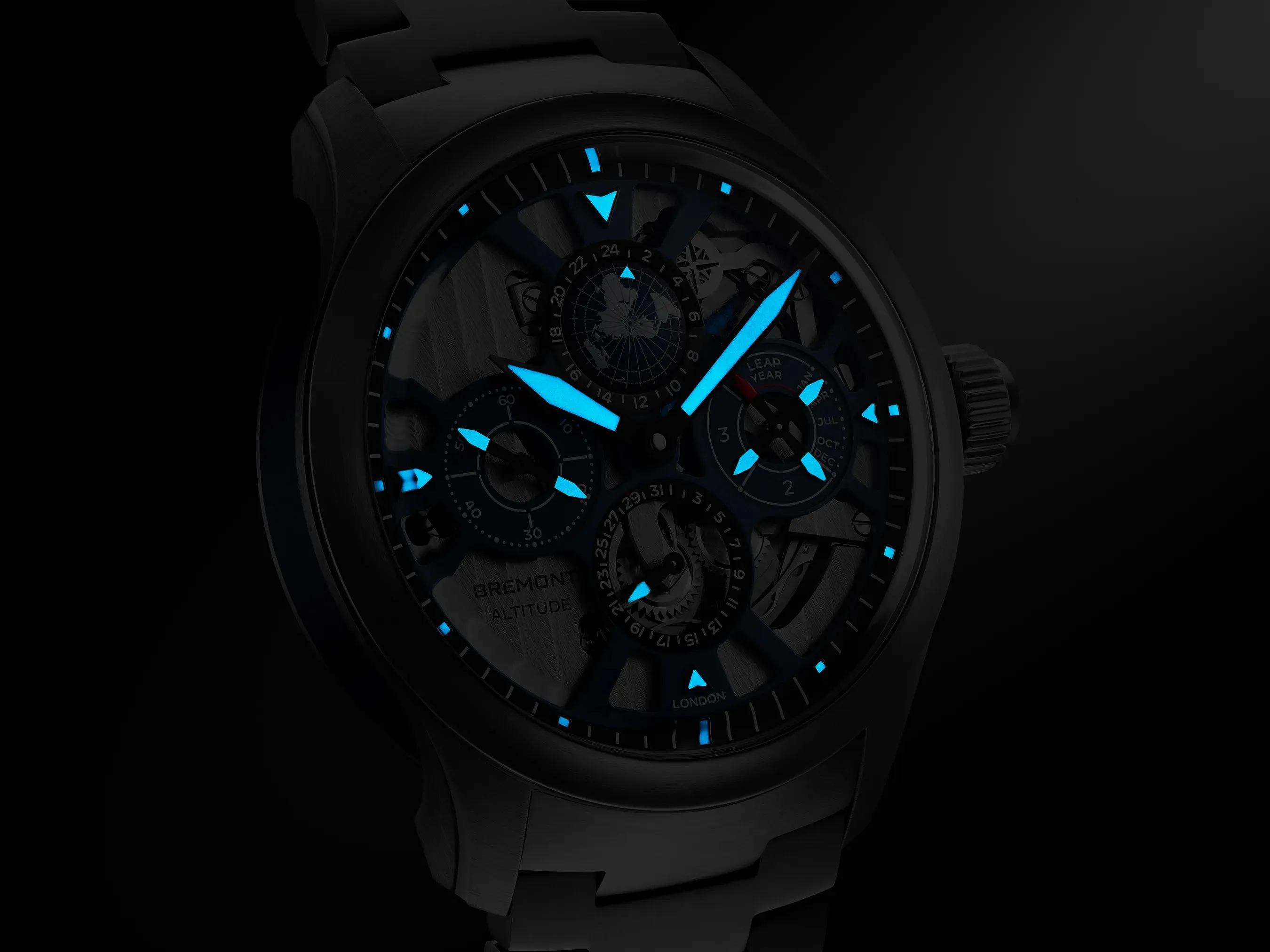 Altitude Skeletonised Perpetual Calendar GMT sold by Bremont product image thumbnail 4