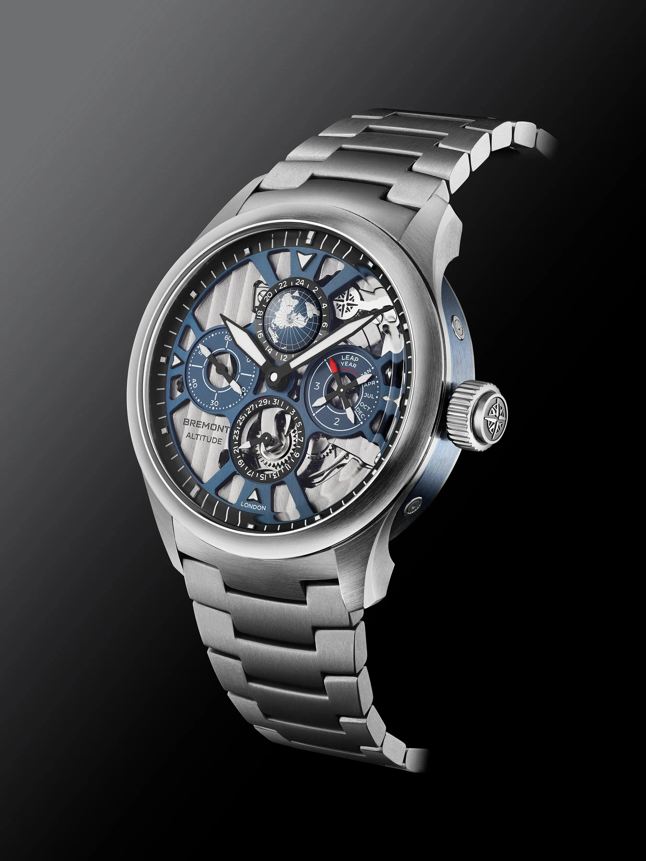 Altitude Skeletonised Perpetual Calendar GMT sold by Bremont product image thumbnail 3