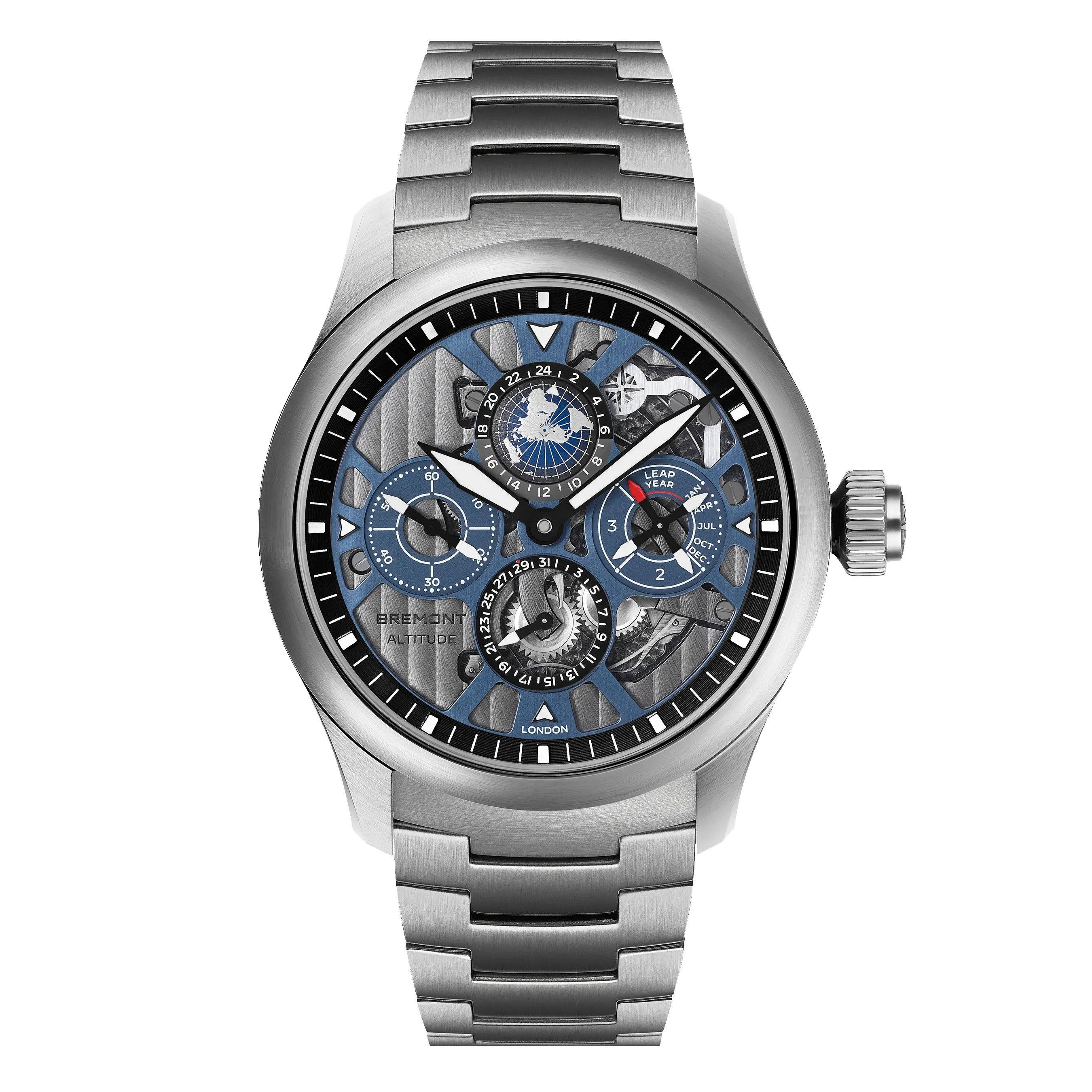 Altitude Skeletonised Perpetual Calendar GMT sold by Bremont