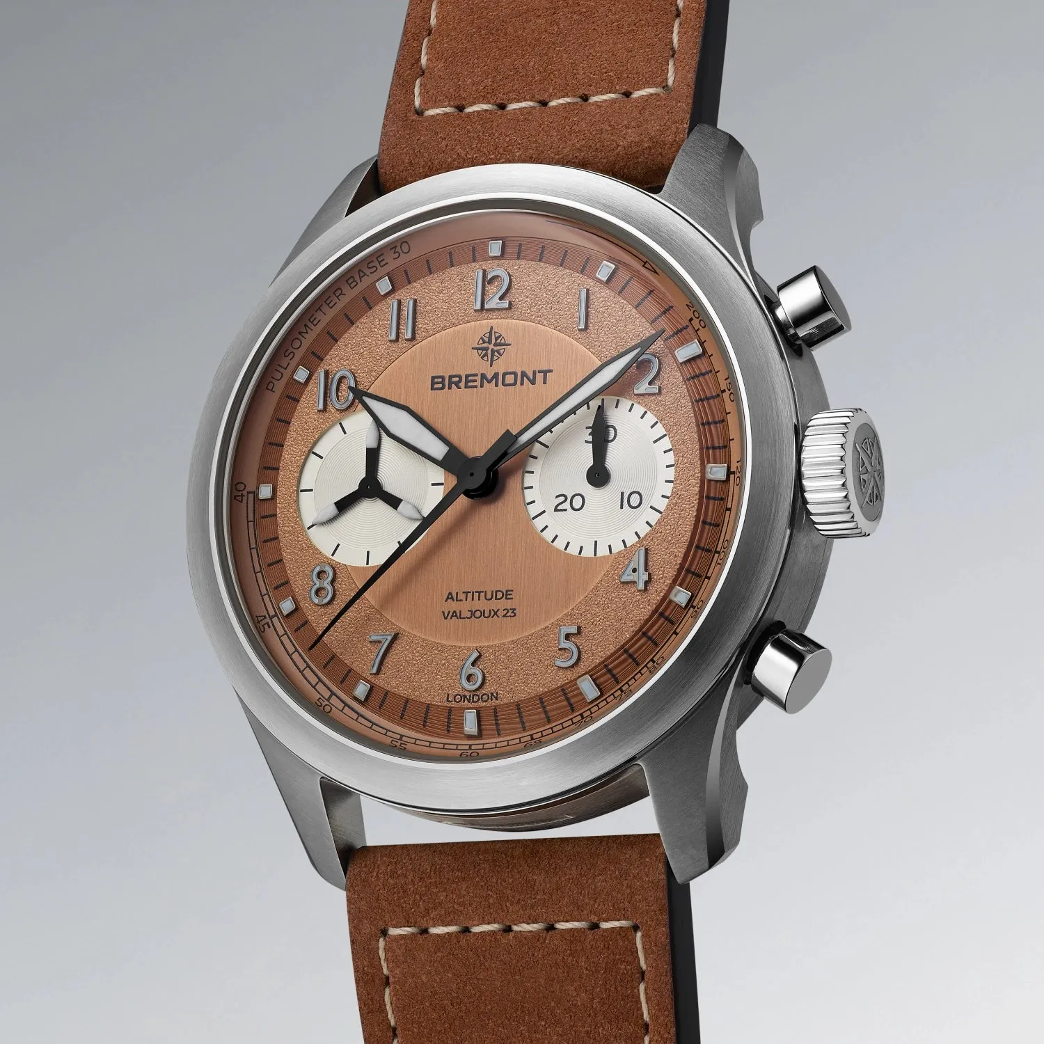 Altitude Chronograph Pulsograph Valjoux 23 sold by Bremont product image thumbnail 4