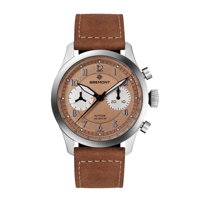 Altitude Chronograph Pulsograph Valjoux 23 made by Bremont