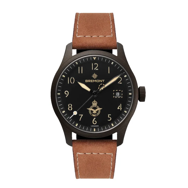 HMAF Altitude 39mm Date Leather Strap made by Bremont