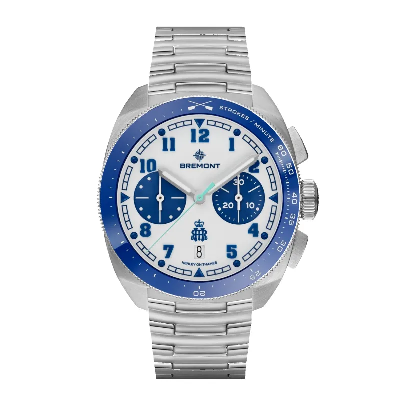 Terra Nova 42.5MM HRR Chronograph Bracelet made by Bremont